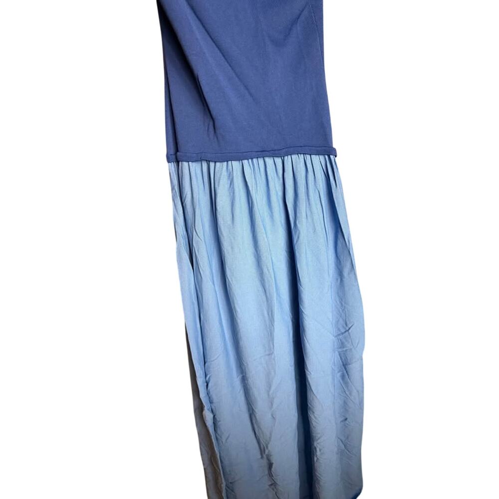 Solid and stripe size small dress